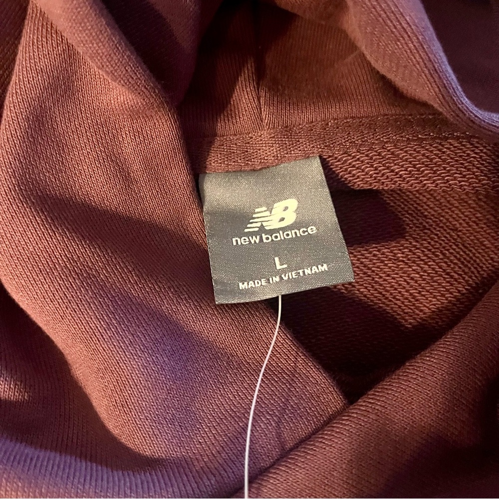 New Balance Men's Purple Hoodie NWT - Picture 6 of 9